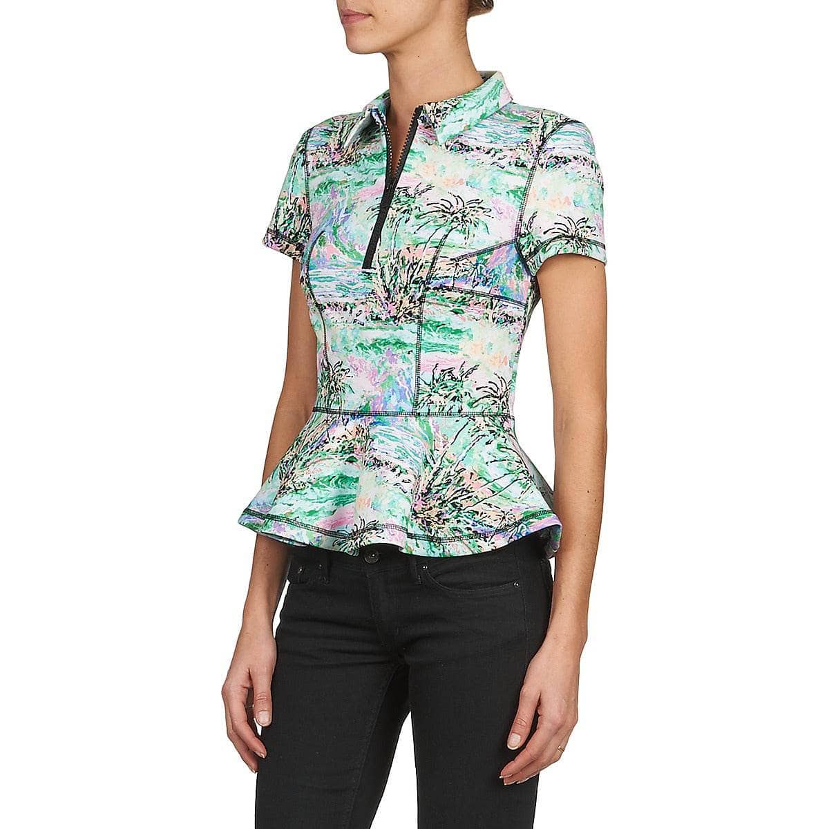 Camicetta Donna Manoush PALMIER Multicolore