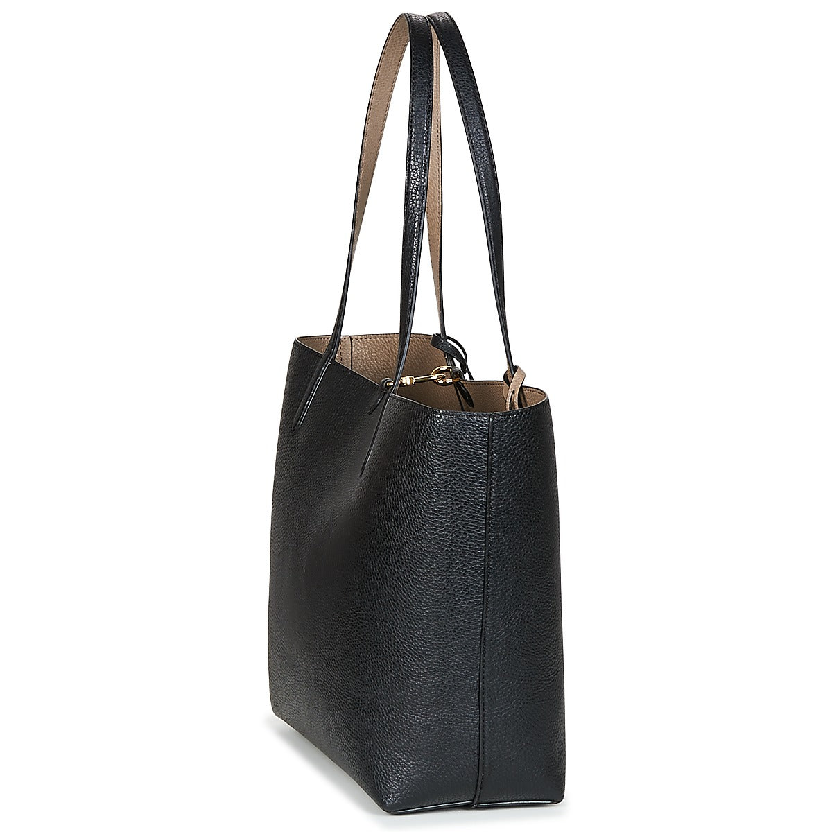 Borsa Shopping Donna Lauren Ralph Lauren MERRIMACK REVERSIBLE TOTE MEDIUM Nero
