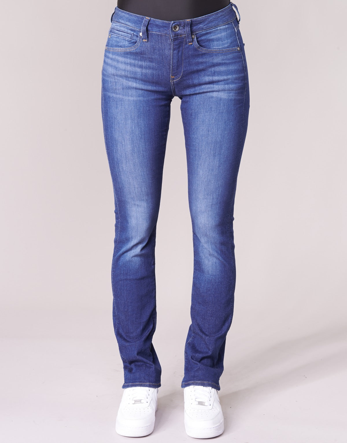 Jeans Donna G-Star Raw MIDGE SADDLE MID STRAIGHT Blu