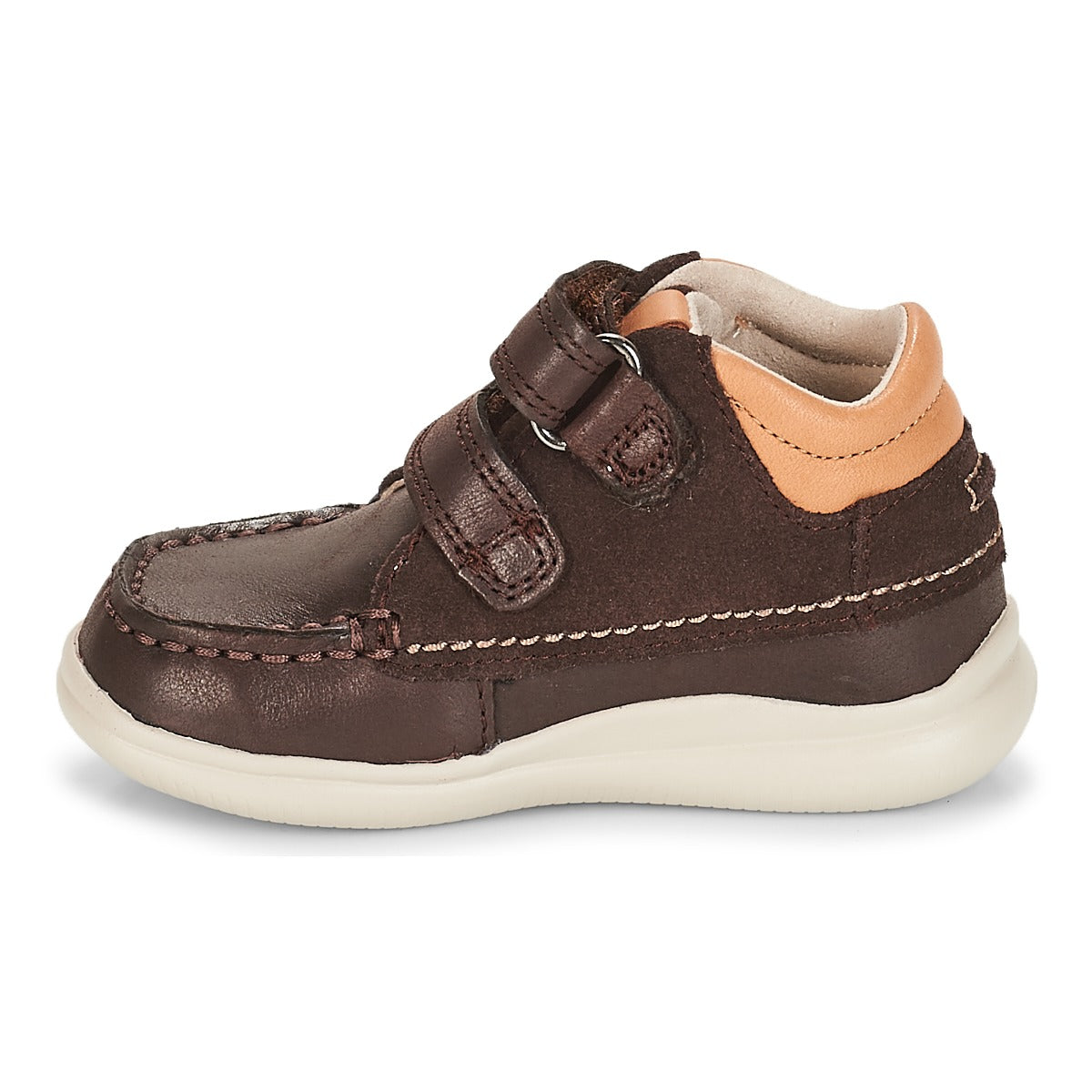 Scarpe bambini ragazzo Clarks Cloud Tuktu Marrone