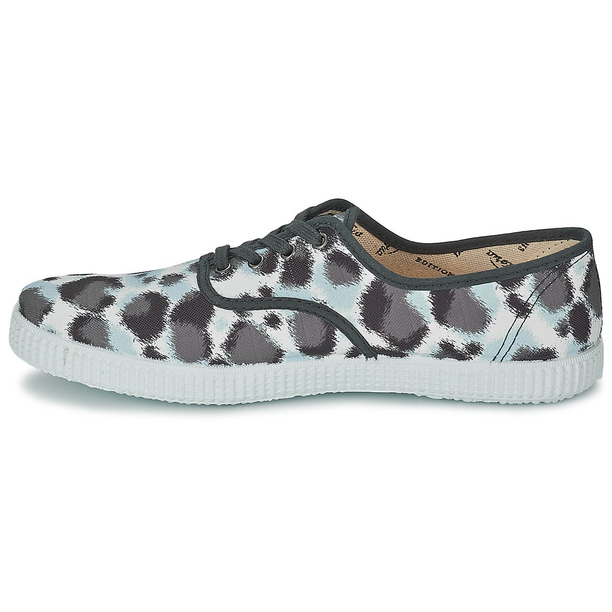 Sneakers basse Donna Victoria INGLESA ESTAMP HUELLA TIGRE Grigio