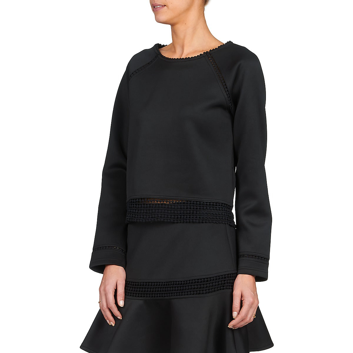 Felpa Donna Brigitte Bardot AMELIE Nero