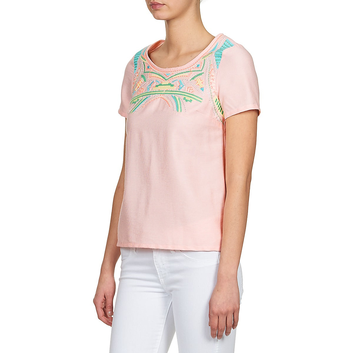 Camicetta Donna Color Block ADRIANA Rosa