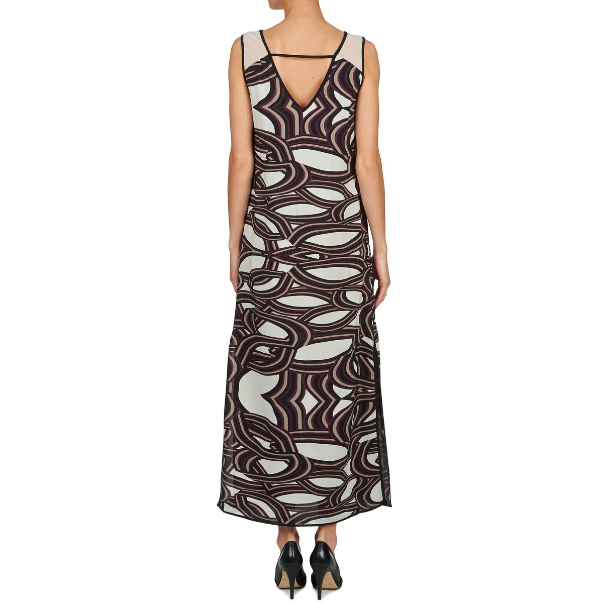 Abito lungo Donna Sisley SIXIOL Multicolore