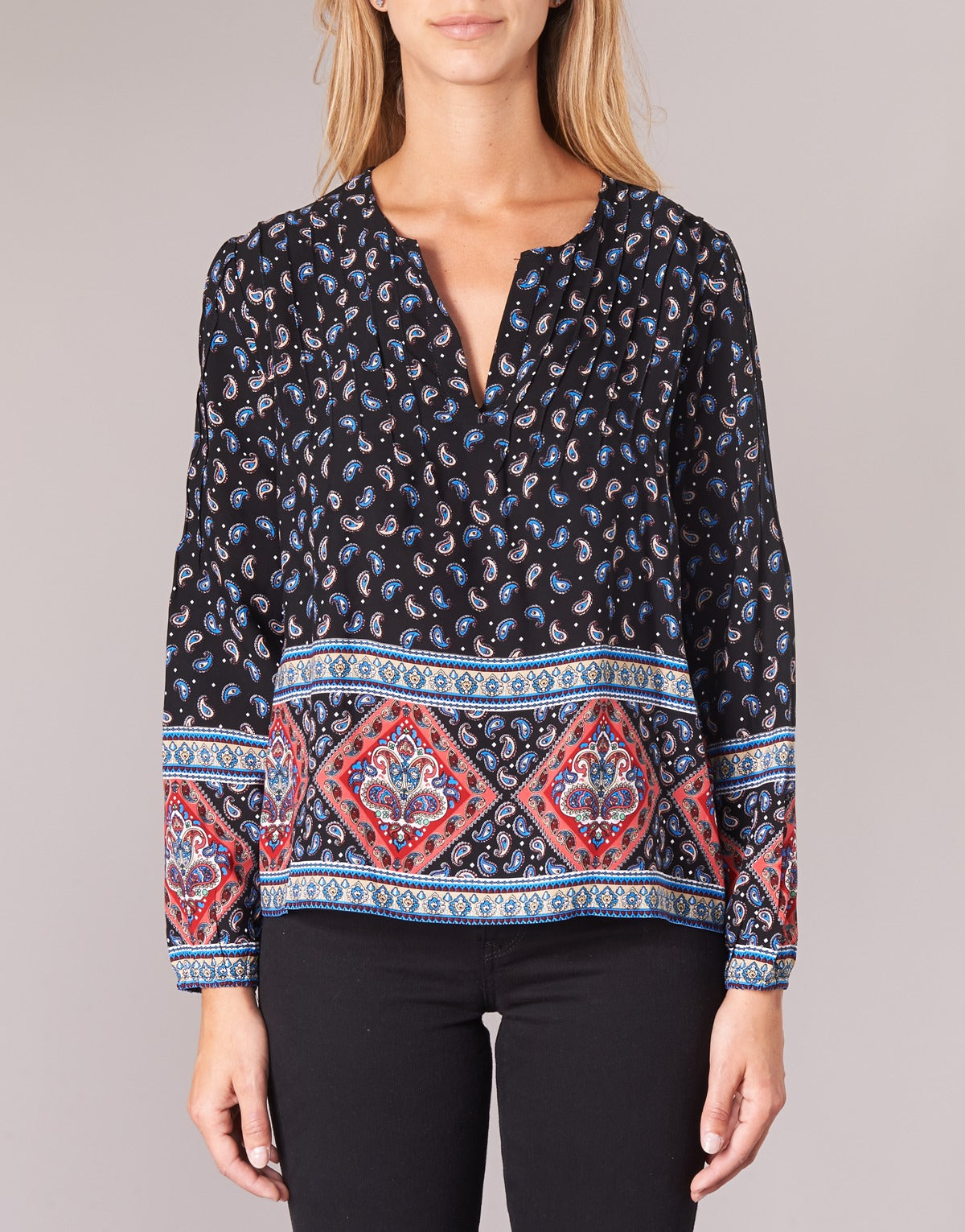 Camicetta Donna Casual Attitude WASAS Nero