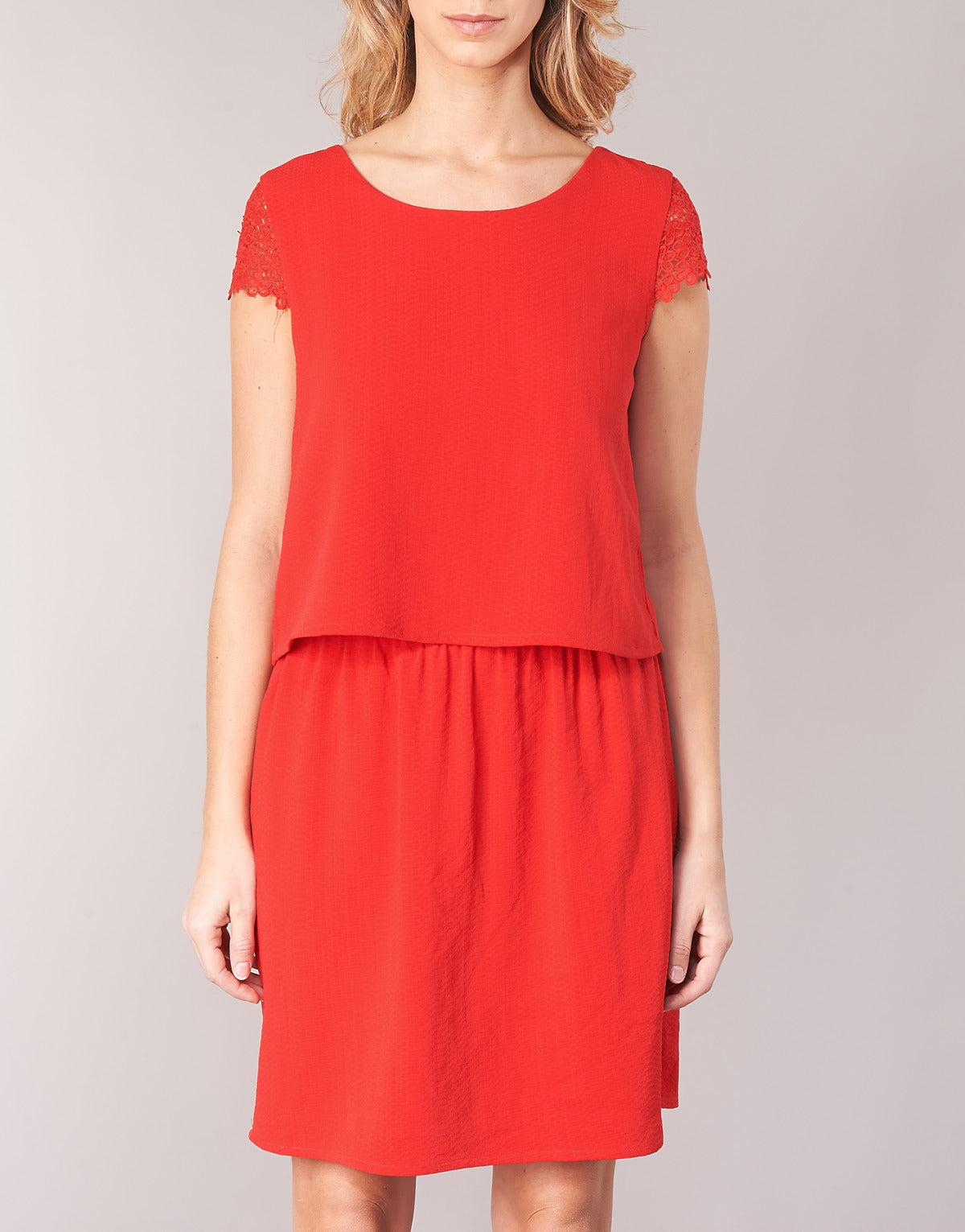 Abito corto Donna Betty London KOR Rosso