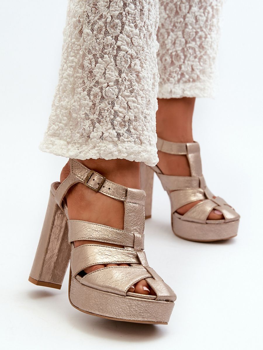 Sandali con tacco Donna