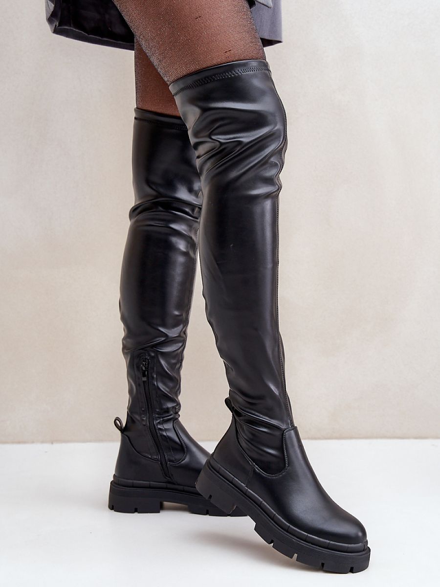 Stivali con tacco Donna