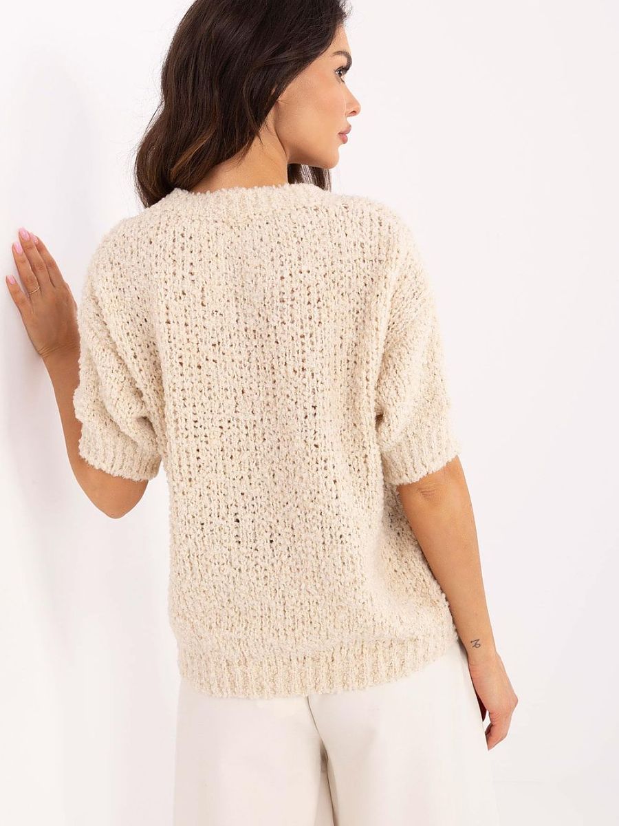 Maglione a manica corta Donna