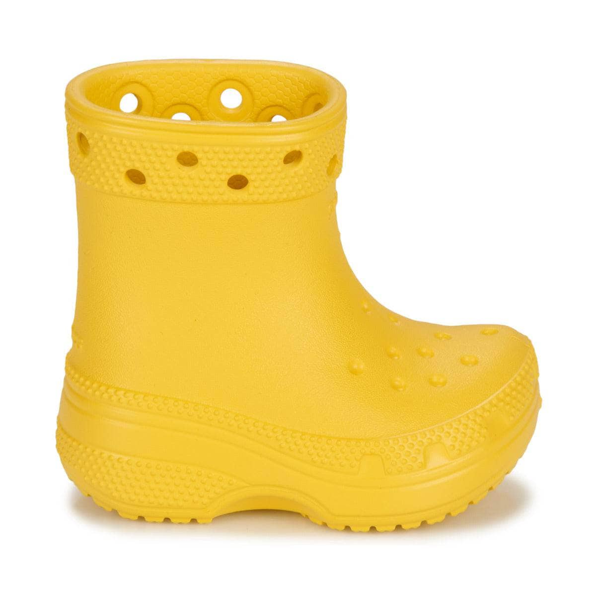 Stivali bambini ragazzo Crocs Classic Boot T Giallo ABXOLUX