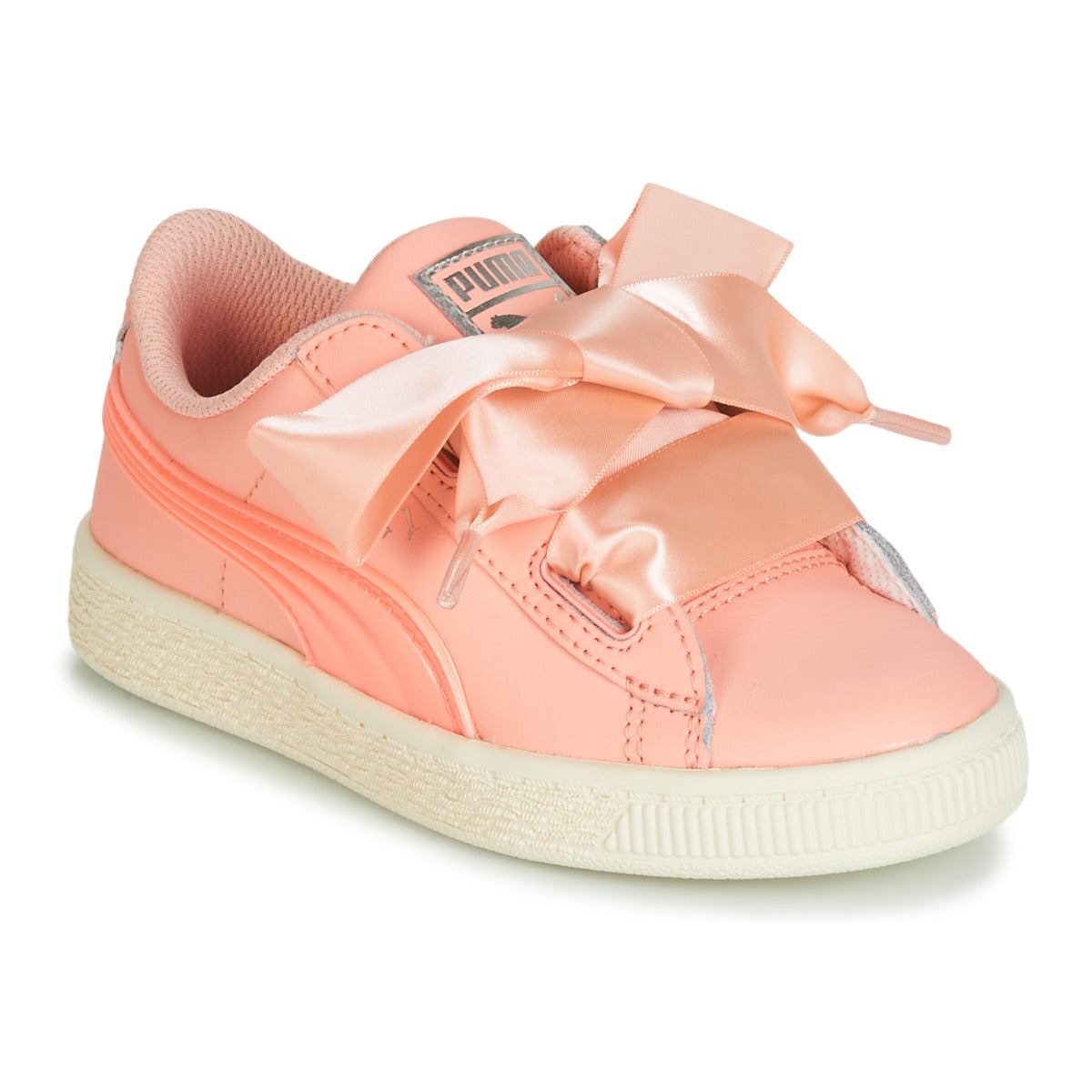 Scarpe bambini ragazza Puma PS BASKET HEART JELLY.PEAC Rosa