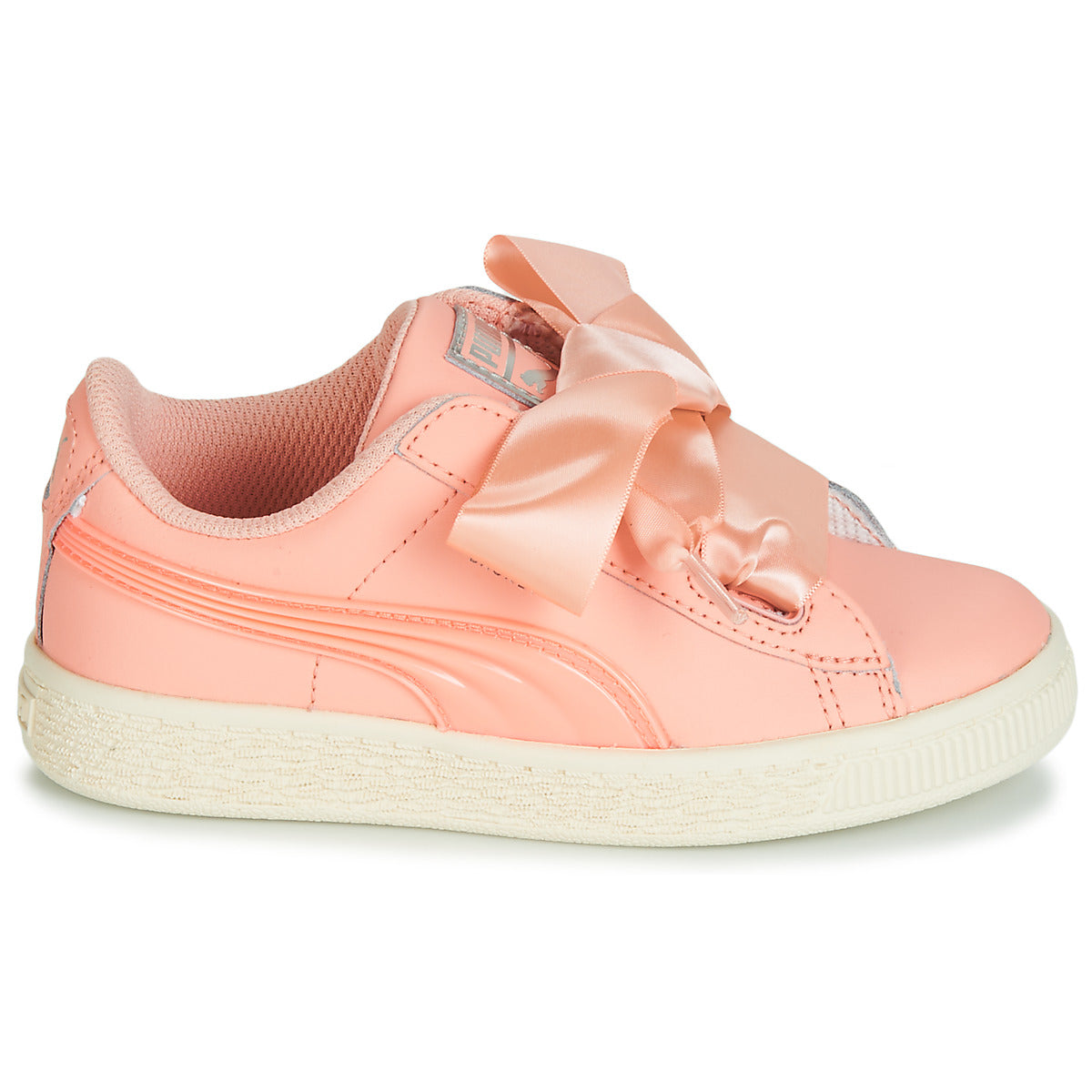 Scarpe bambini ragazza Puma PS BASKET HEART JELLY.PEAC Rosa