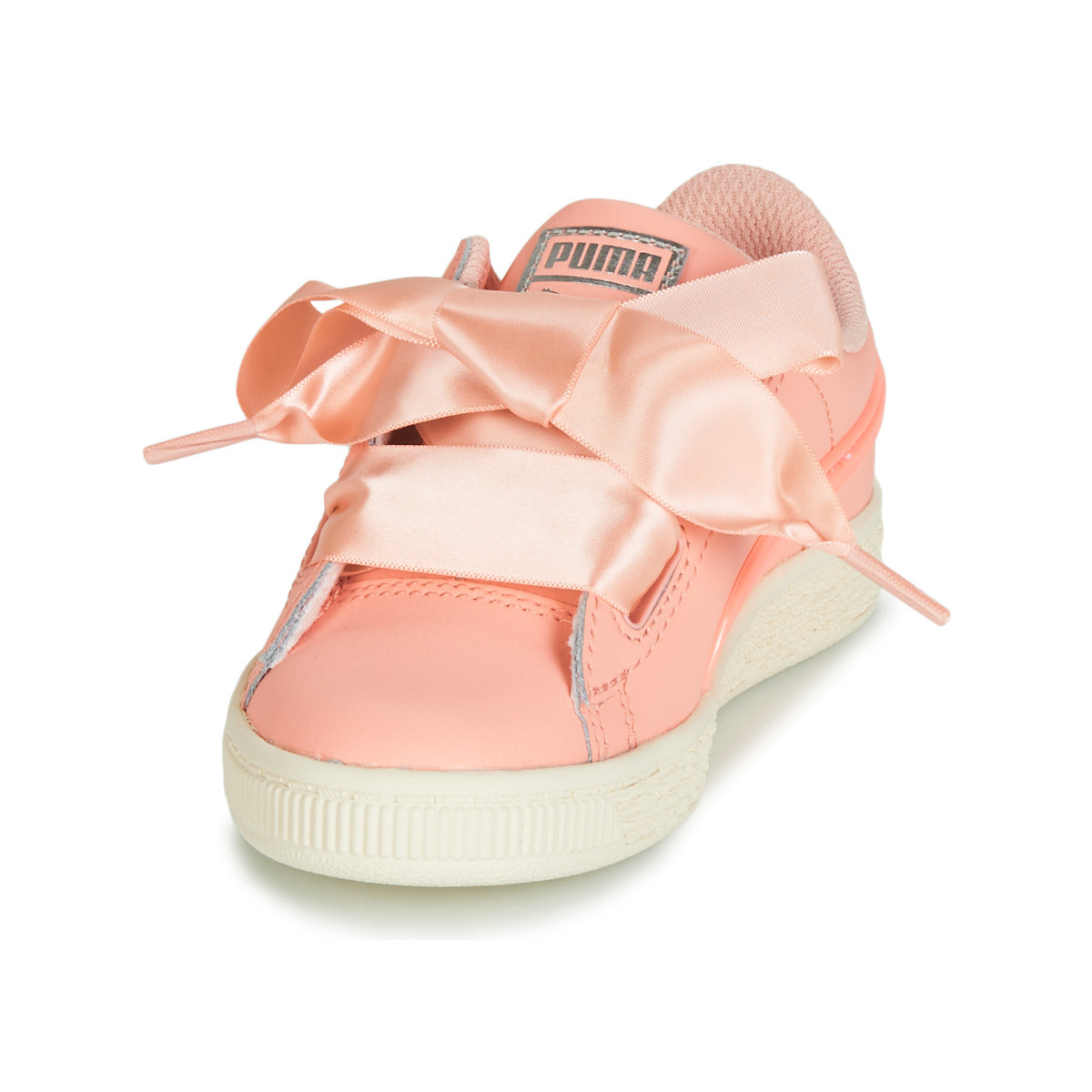 Scarpe bambini ragazza Puma PS BASKET HEART JELLY.PEAC Rosa