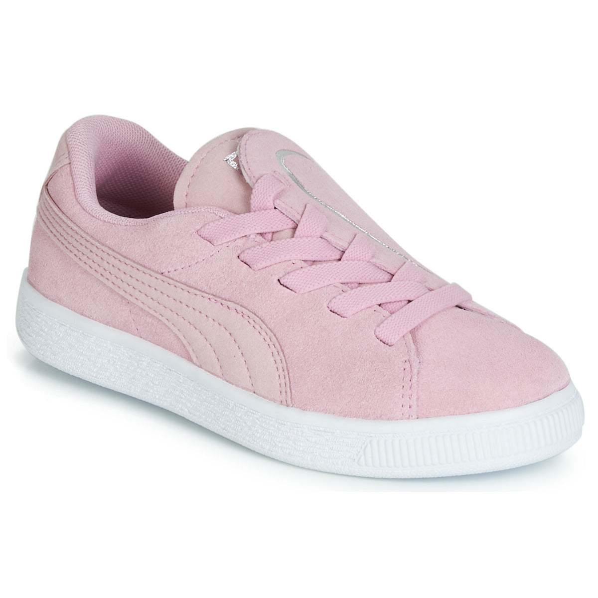 Scarpe bambini ragazza Puma PS SUEDE CRUSH AC.LILAC Rosa