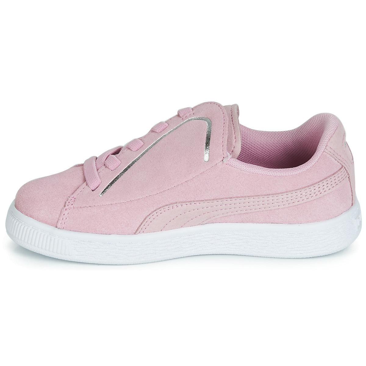 Scarpe bambini ragazza Puma PS SUEDE CRUSH AC.LILAC Rosa