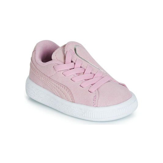 Scarpe bambini ragazza Puma INF SUEDE CRUSH AC.LILAC Rosa