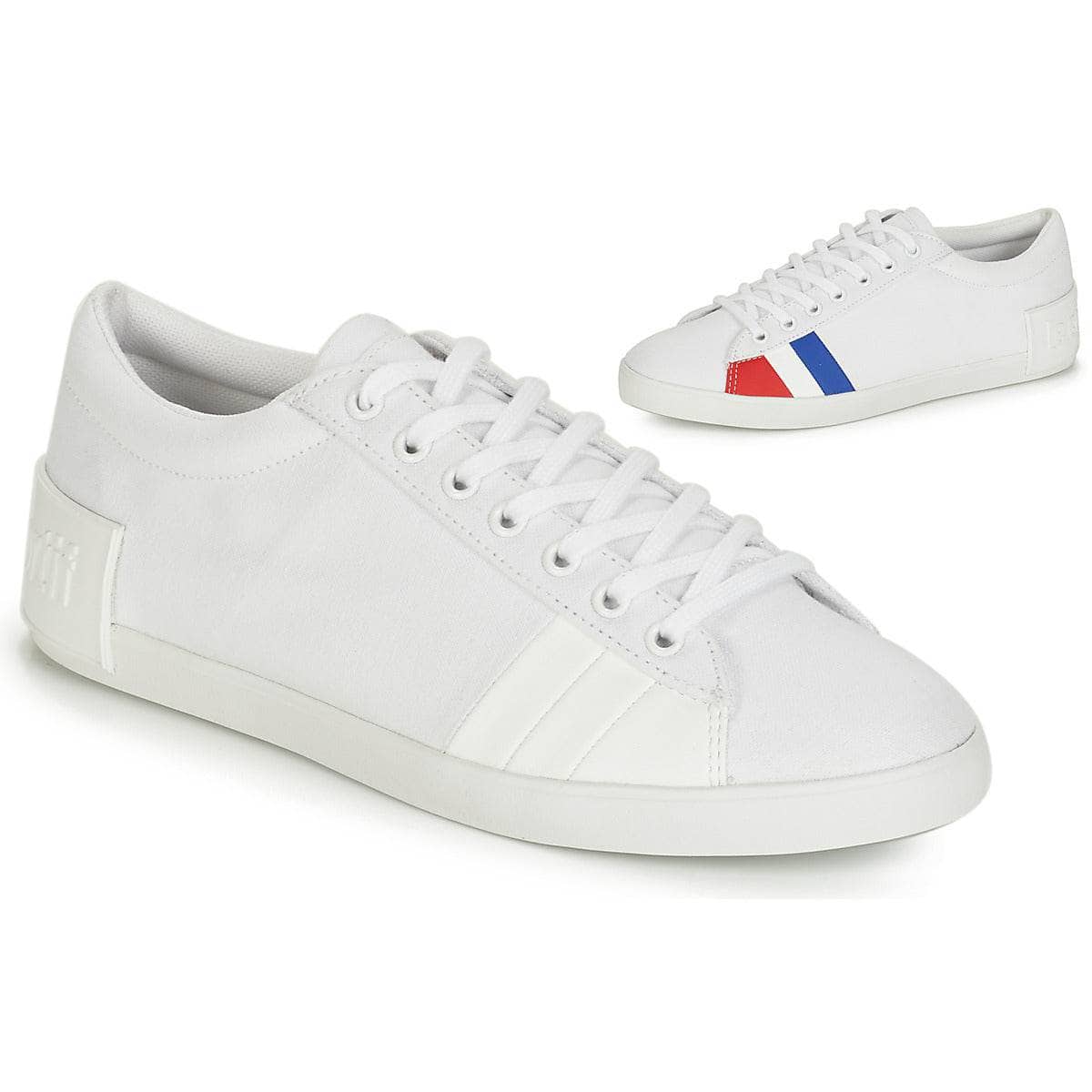 Sneakers basse Donna Le Coq Sportif FLAG Bianco