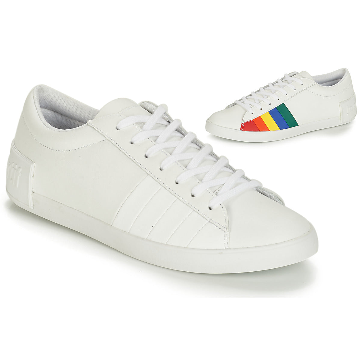 Sneakers basse Donna Le Coq Sportif FLAG Bianco