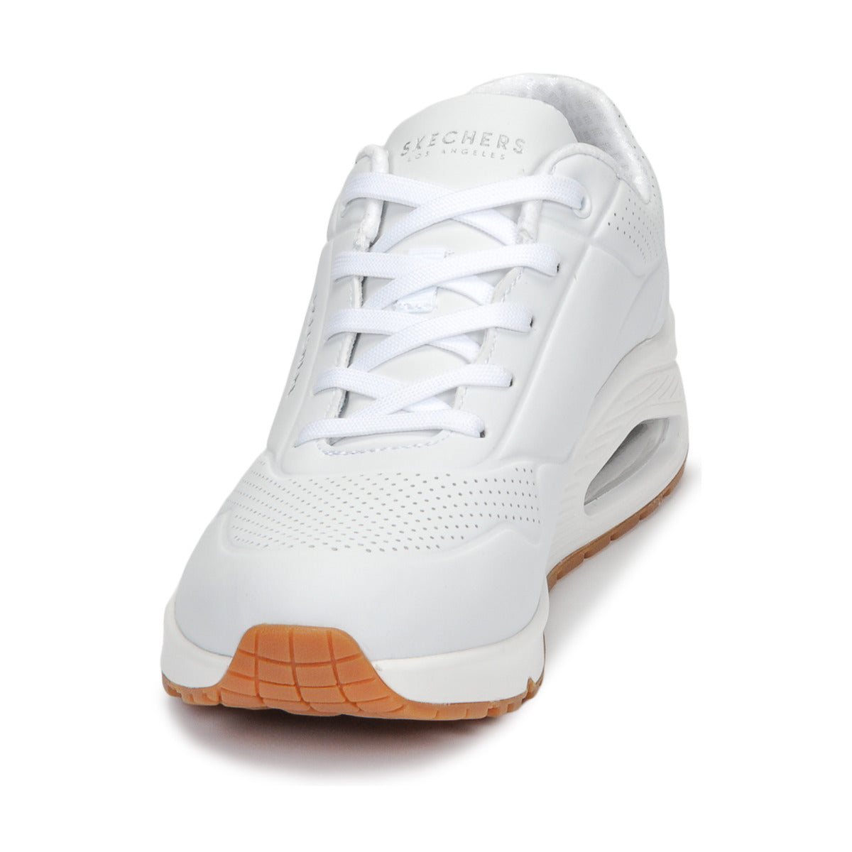 Sneakers basse Donna Skechers UNO Bianco