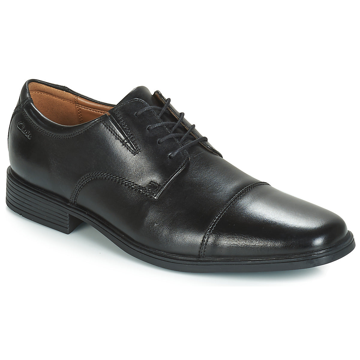 Scarpe Uomo Clarks TILDEN CAP Nero