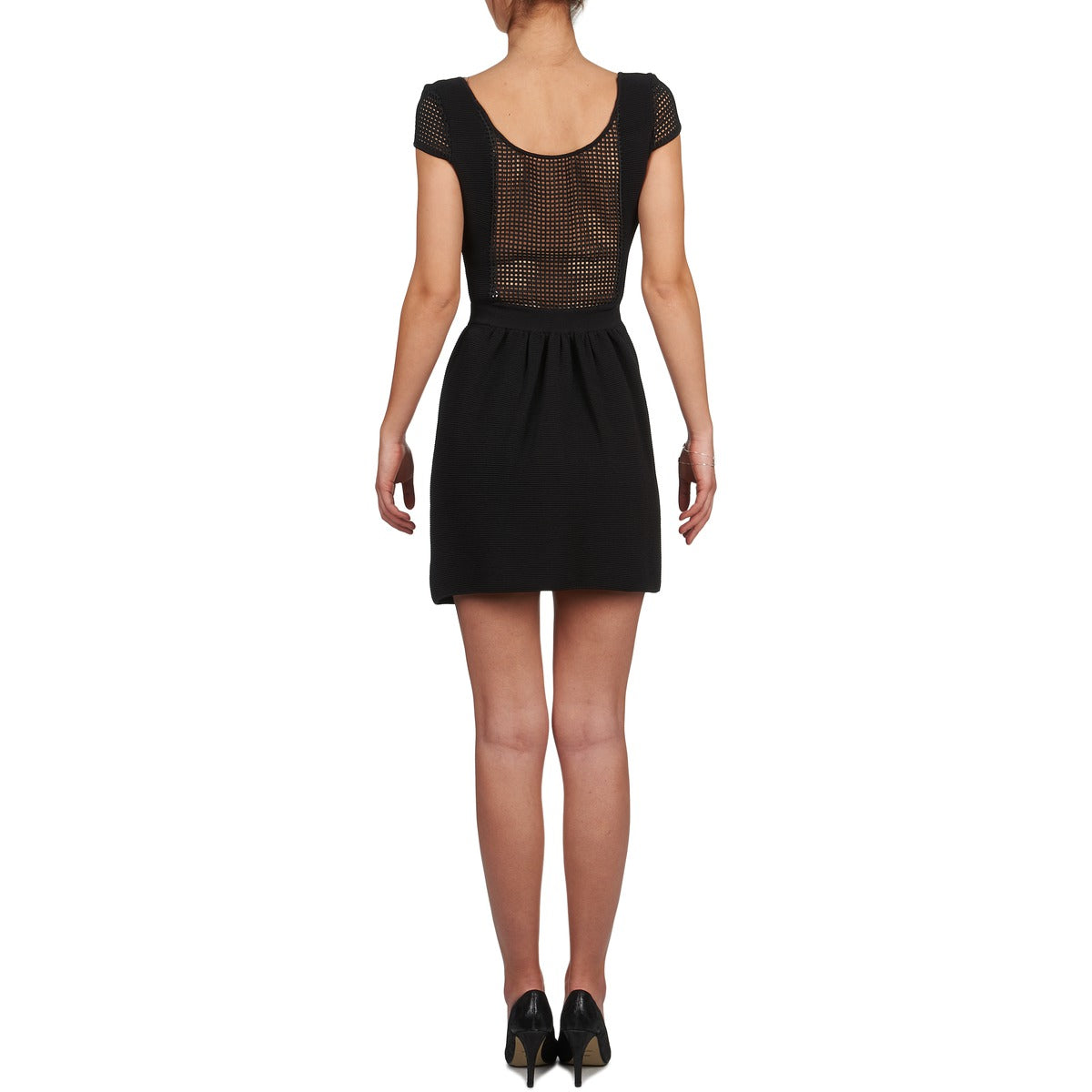 Abito corto Donna Naf Naf MANGUILLA Nero