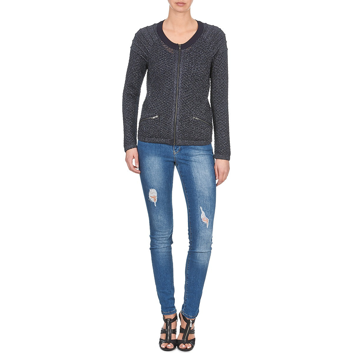 Gilet / Cardigan Donna Kookaï TOULIA Blu