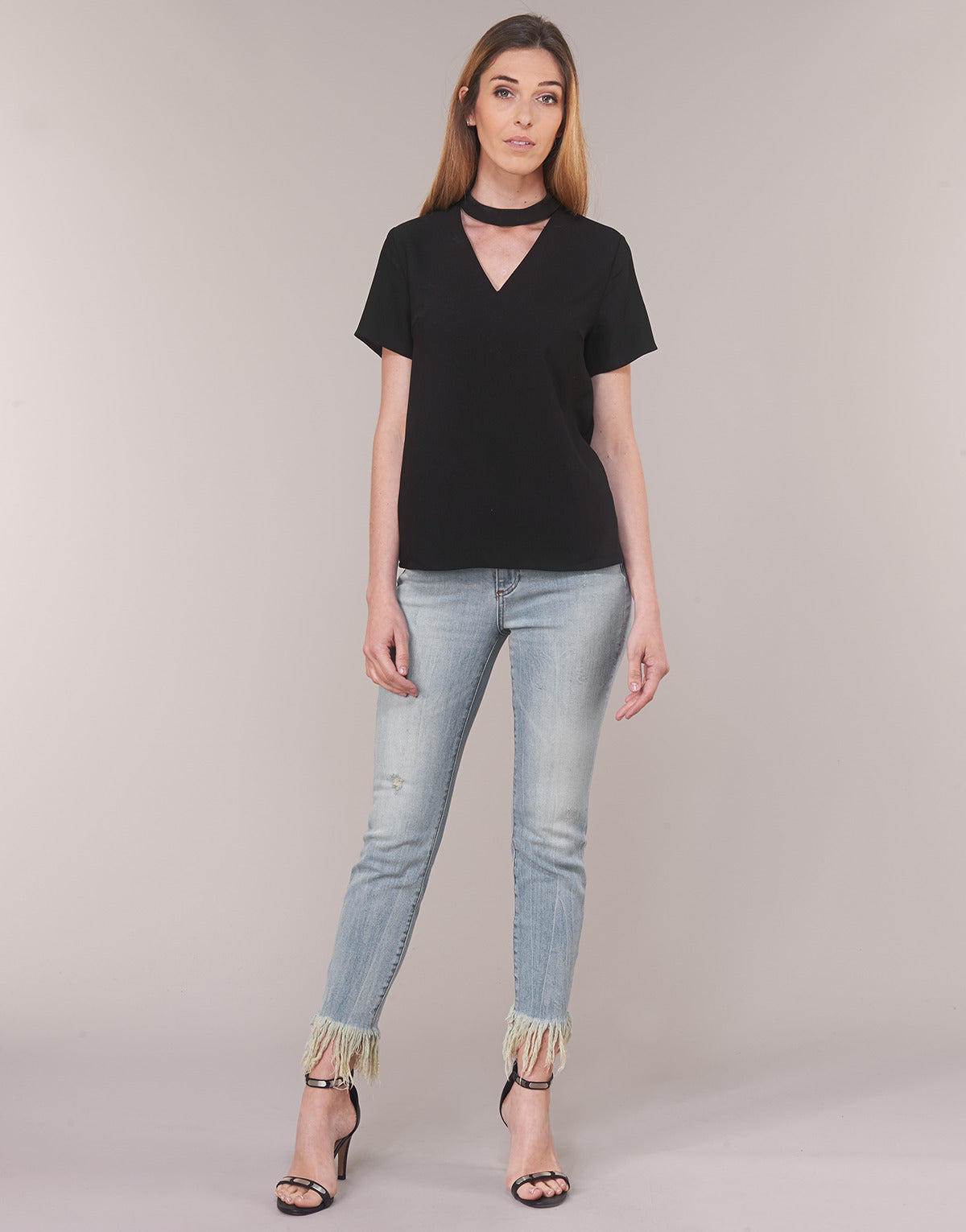 Jeans 3/4 & 7/8 Donna Armani Exchange HELBAIRI Blu