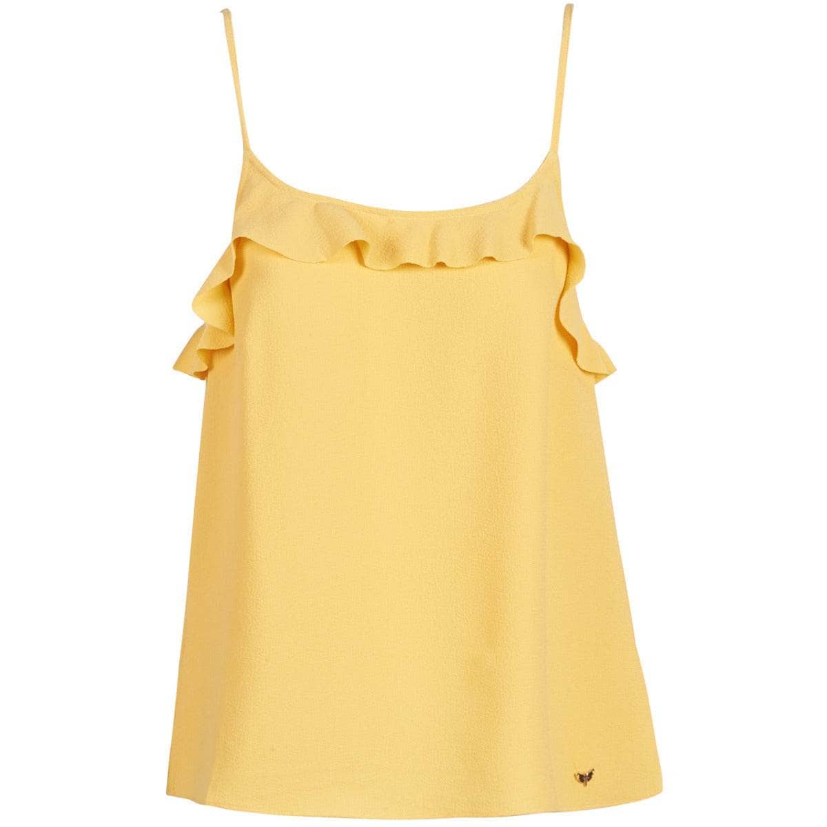 Top Donna Les Petites Bombes AZITAFE Giallo
