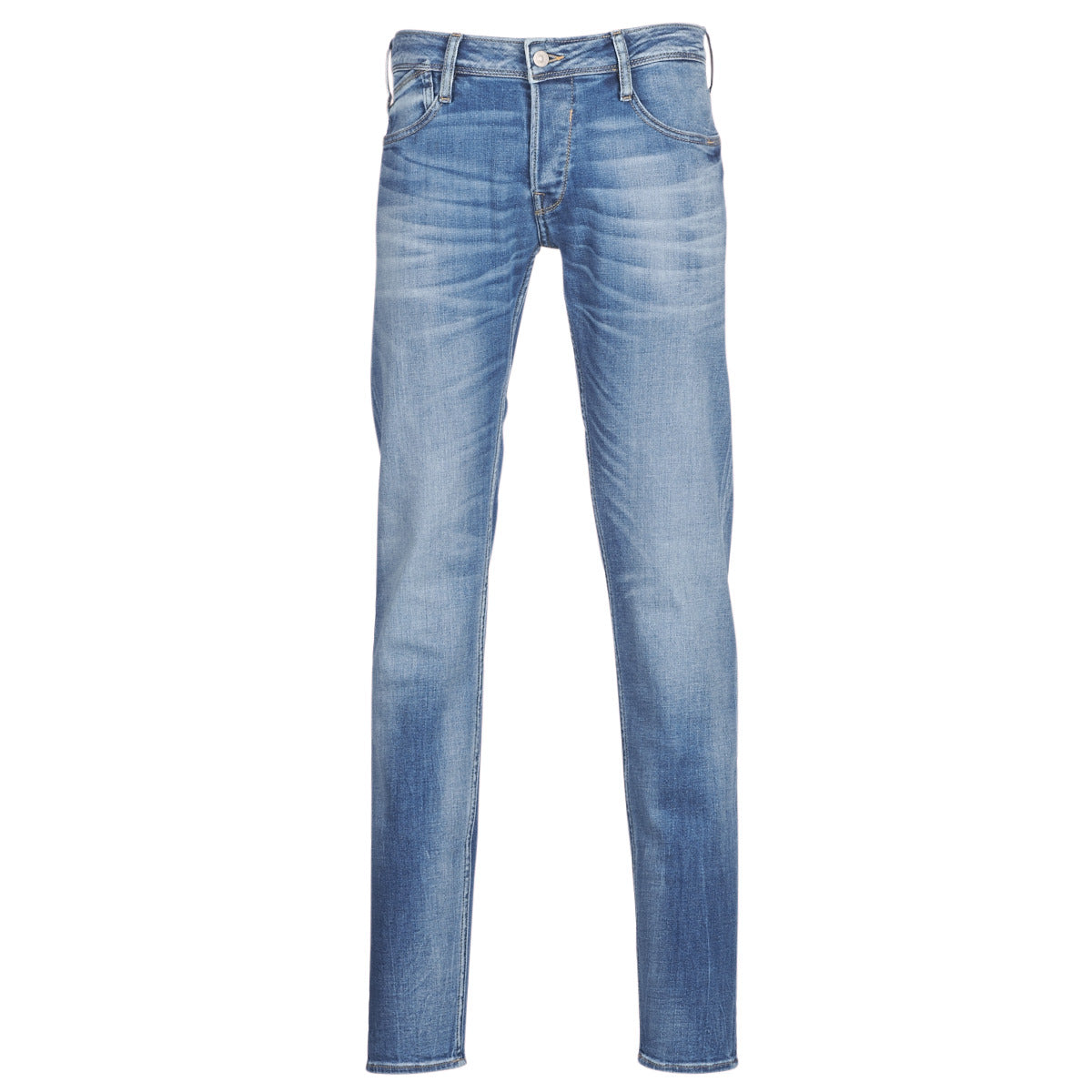 Jeans Slim Uomo Le Temps des Cerises 711 Blu