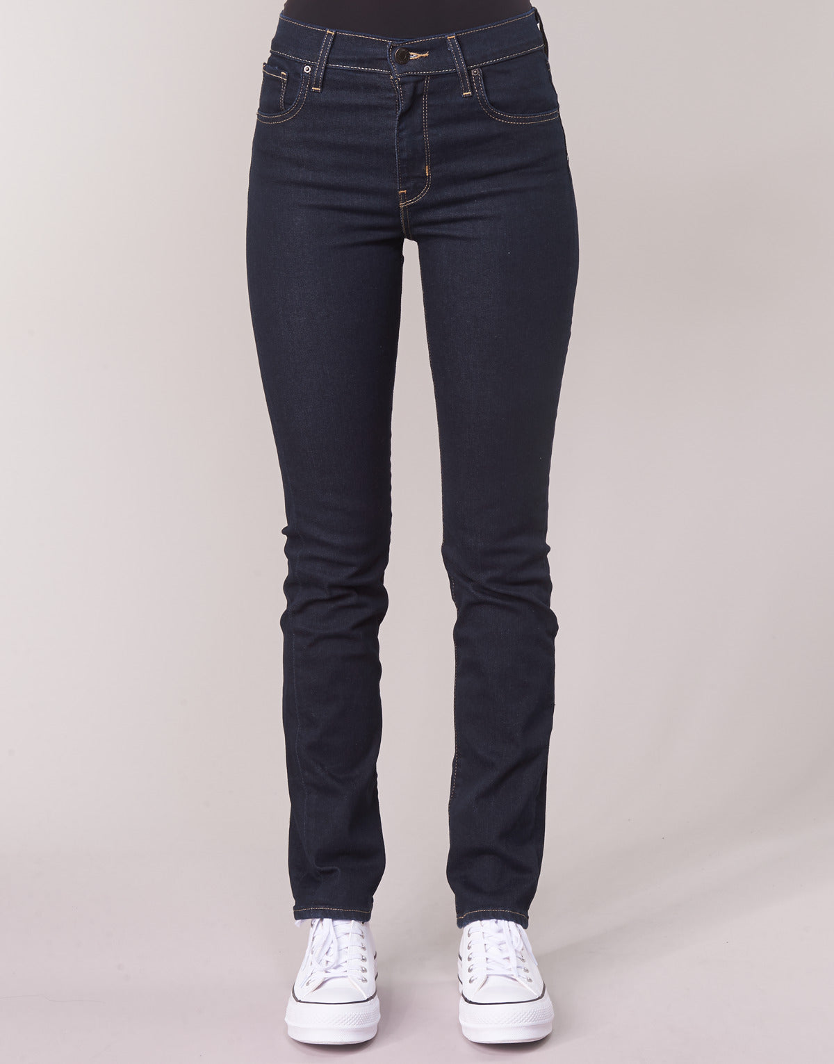Jeans Donna Levis 724 HIGH RISE STRAIGHT Blu