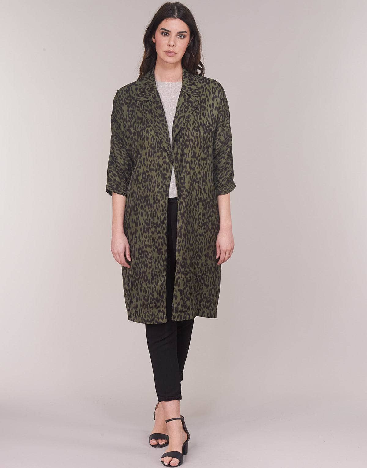 Trench Donna See U Soon GARAGA Kaki