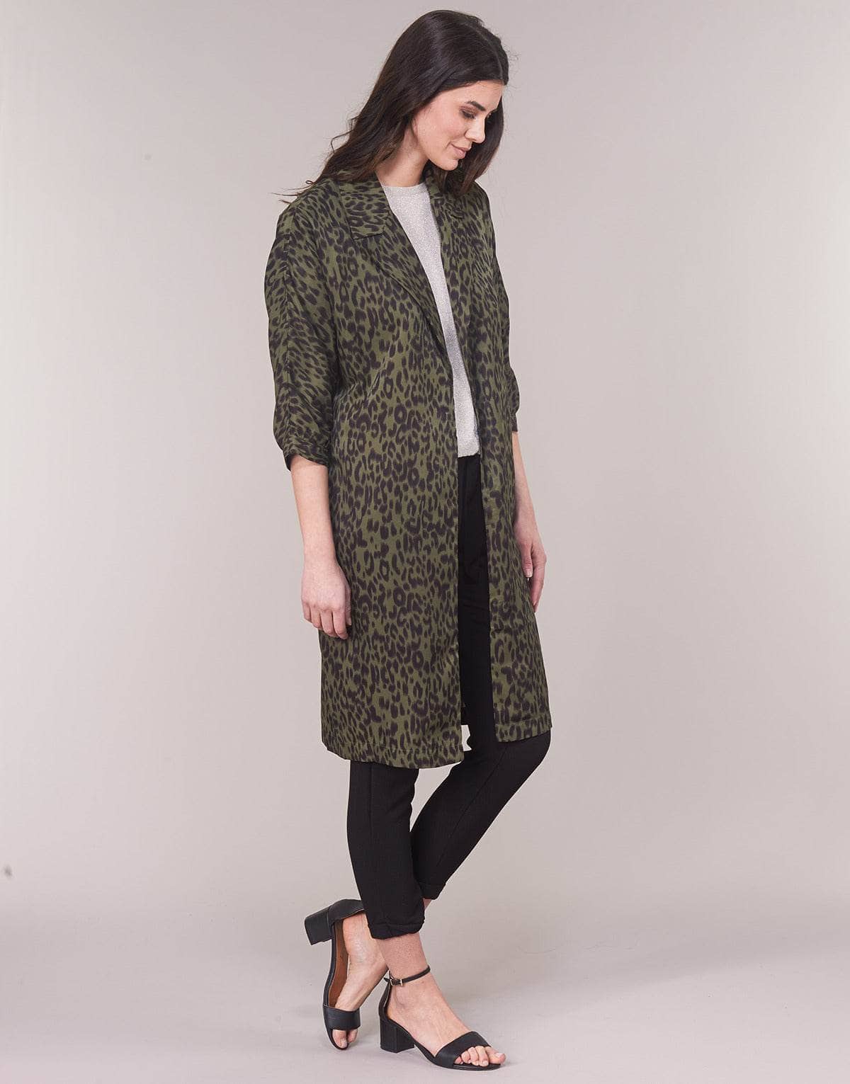 Trench Donna See U Soon GARAGA Kaki