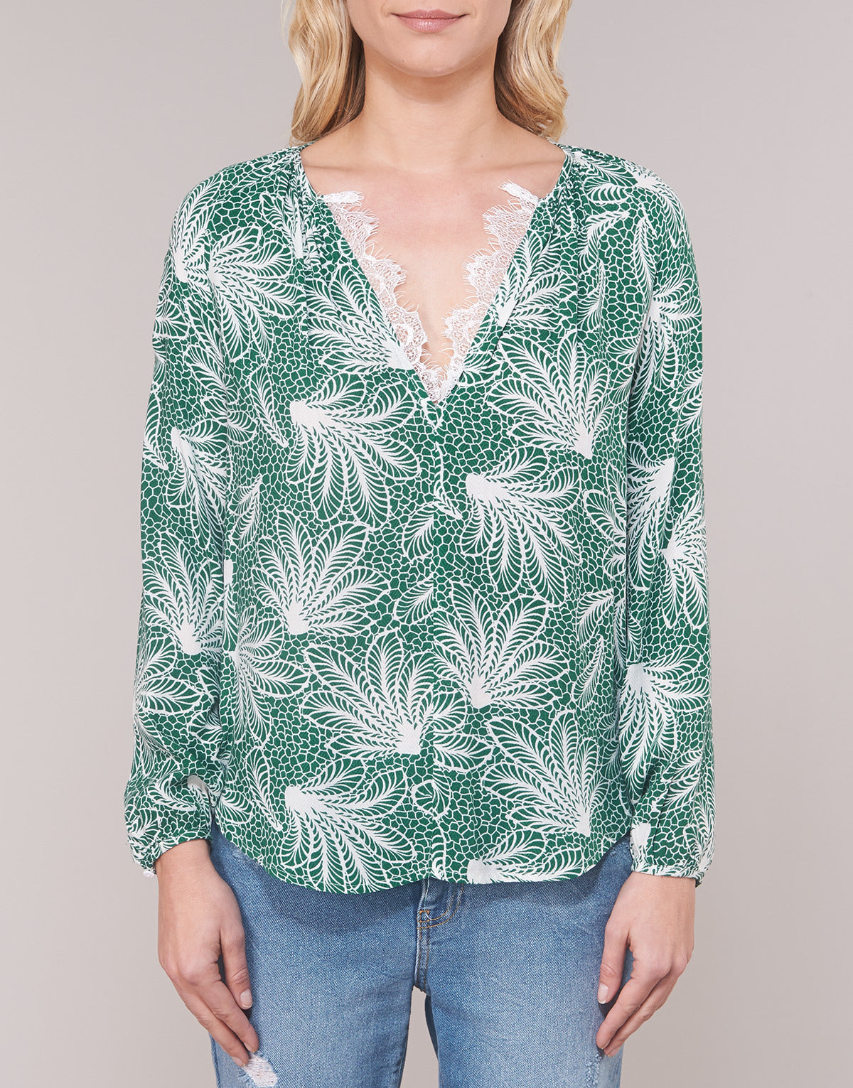 Camicetta Donna See U Soon GARAGAVE Verde