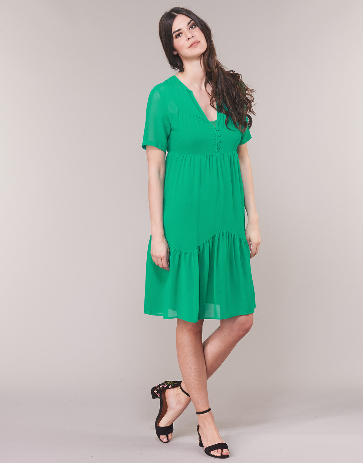 Abito corto Donna See U Soon GARAGACE Verde