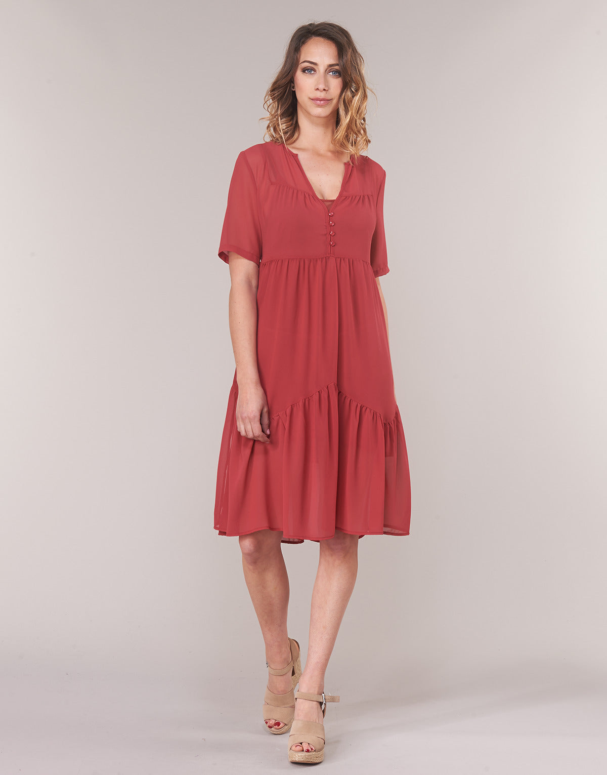 Abito corto Donna See U Soon GARAGACE Rosso