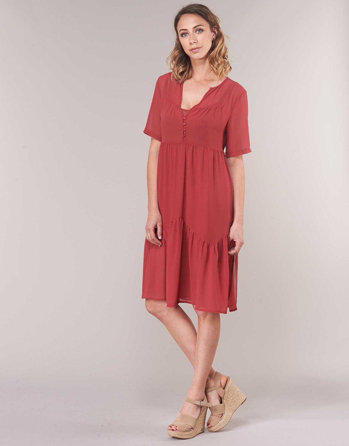 Abito corto Donna See U Soon GARAGACE Rosso