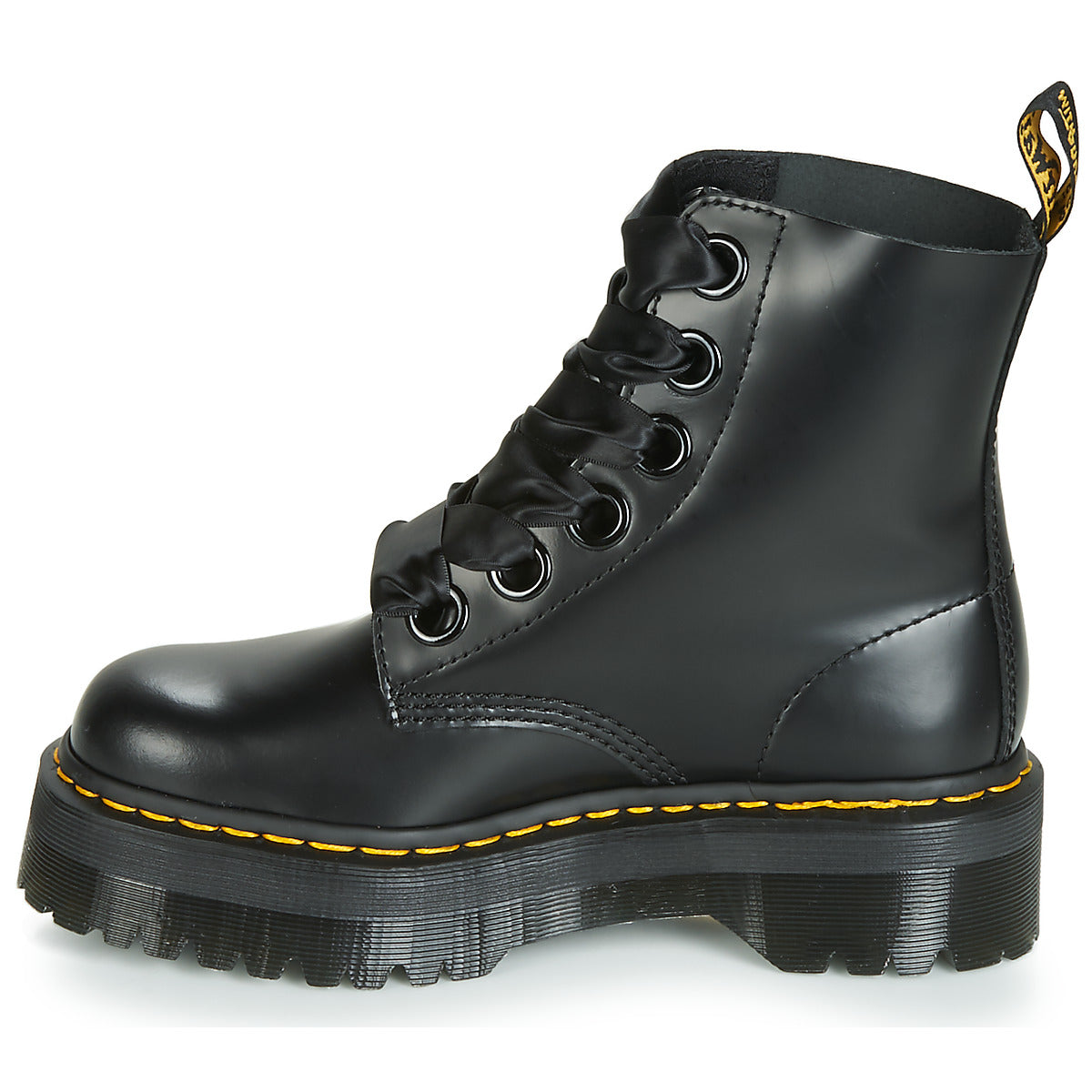 Stivaletti Donna Dr. Martens  MOLLY BLACK BUTTERO  Nero