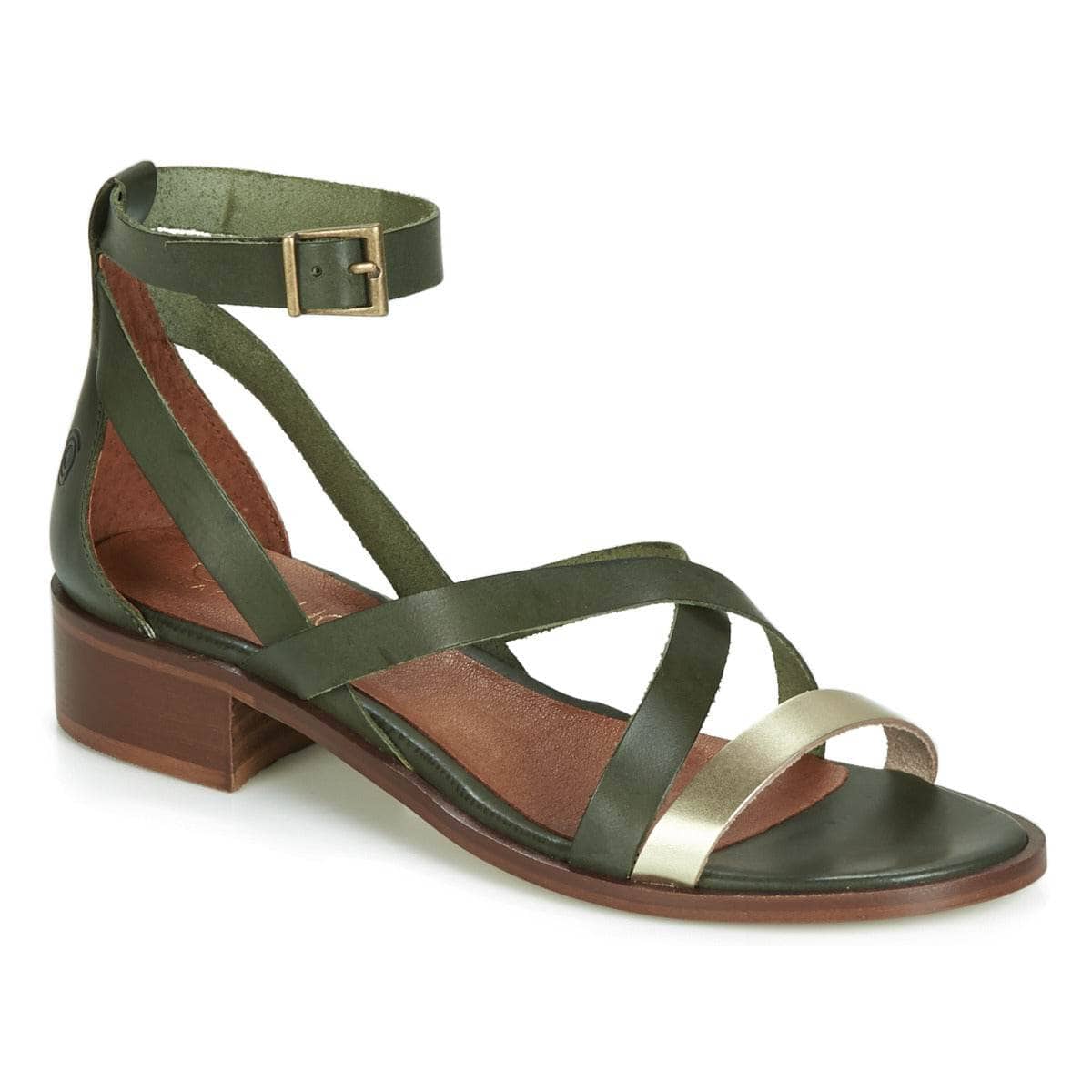 Sandali Donna Casual Attitude COUTIL Verde