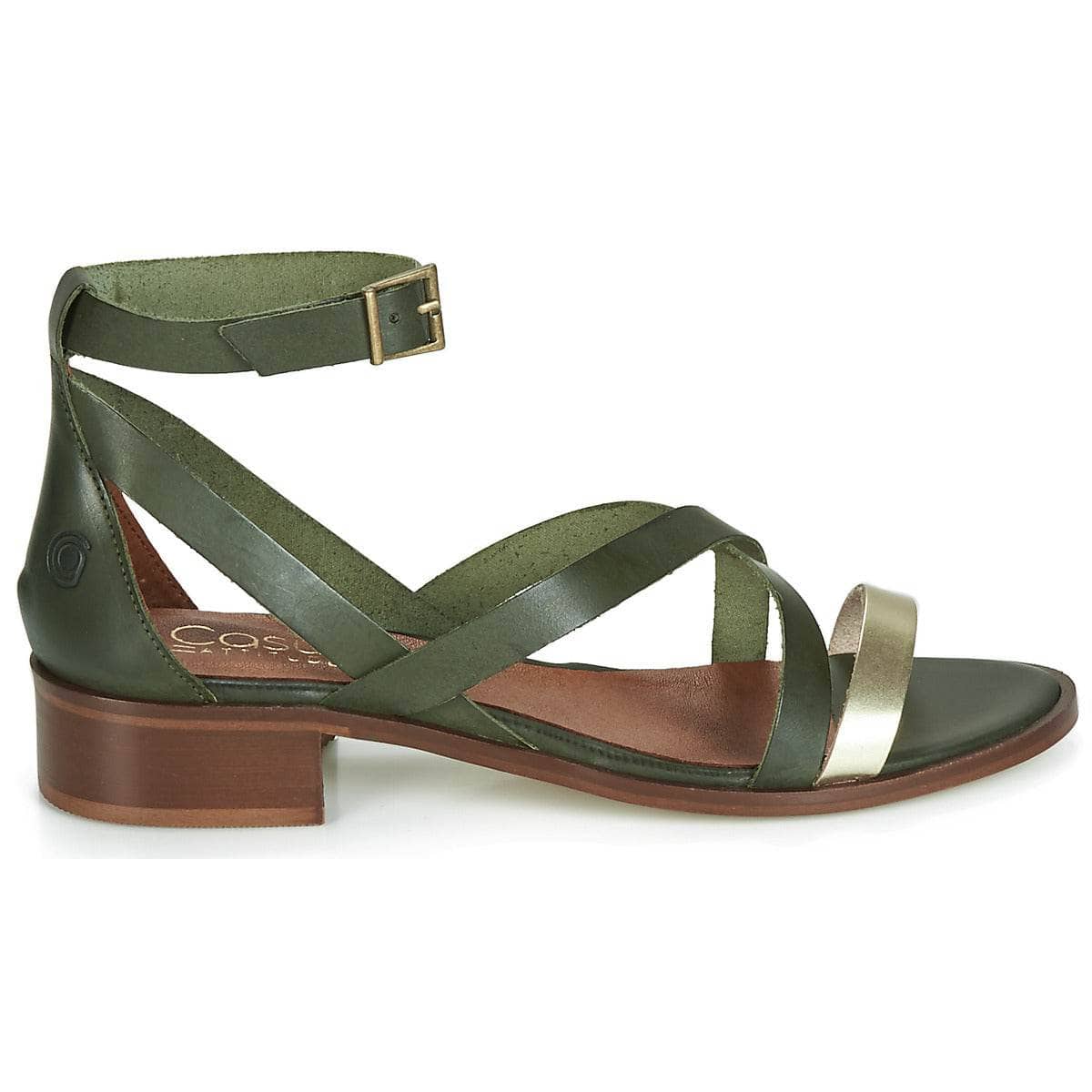 Sandali Donna Casual Attitude COUTIL Verde