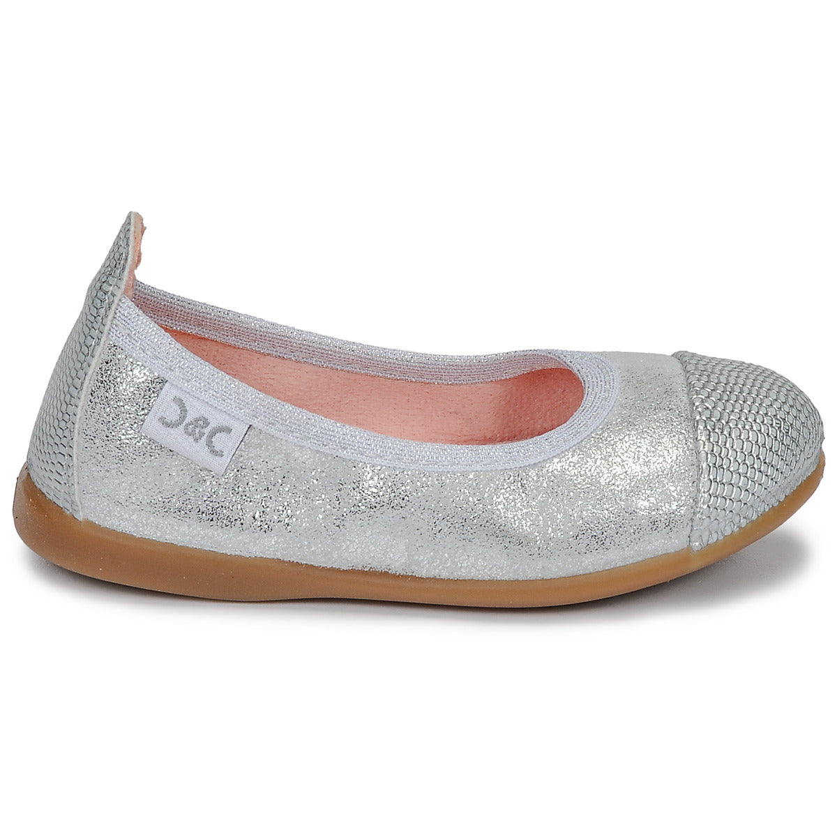 Ballerine bambina ragazza Citrouille et Compagnie JARAMIL Argento