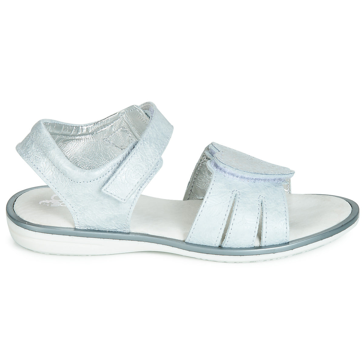 Sandali bambini ragazza Citrouille et Compagnie JAFILOUTE Grigio