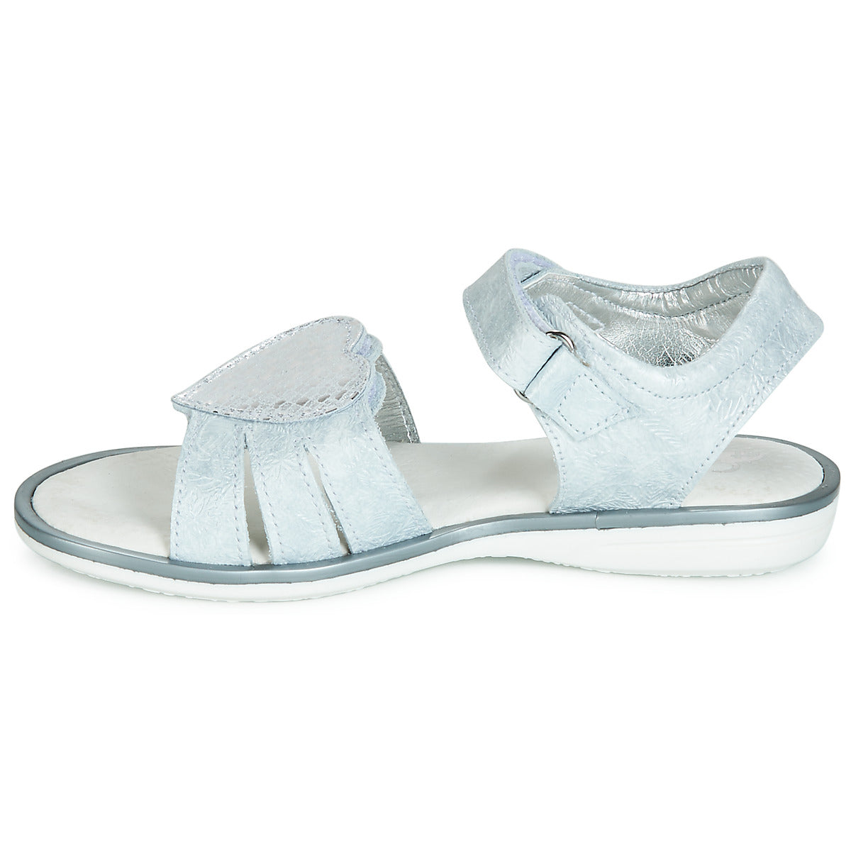 Sandali bambini ragazza Citrouille et Compagnie JAFILOUTE Grigio