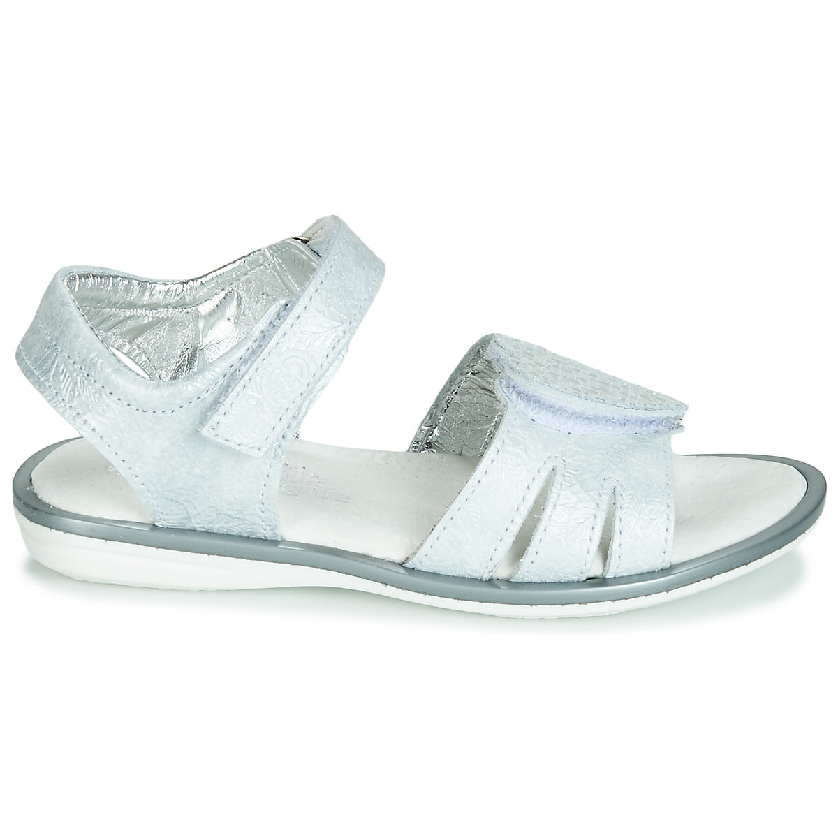 Sandali bambini ragazza Citrouille et Compagnie JAFILOUTE Grigio