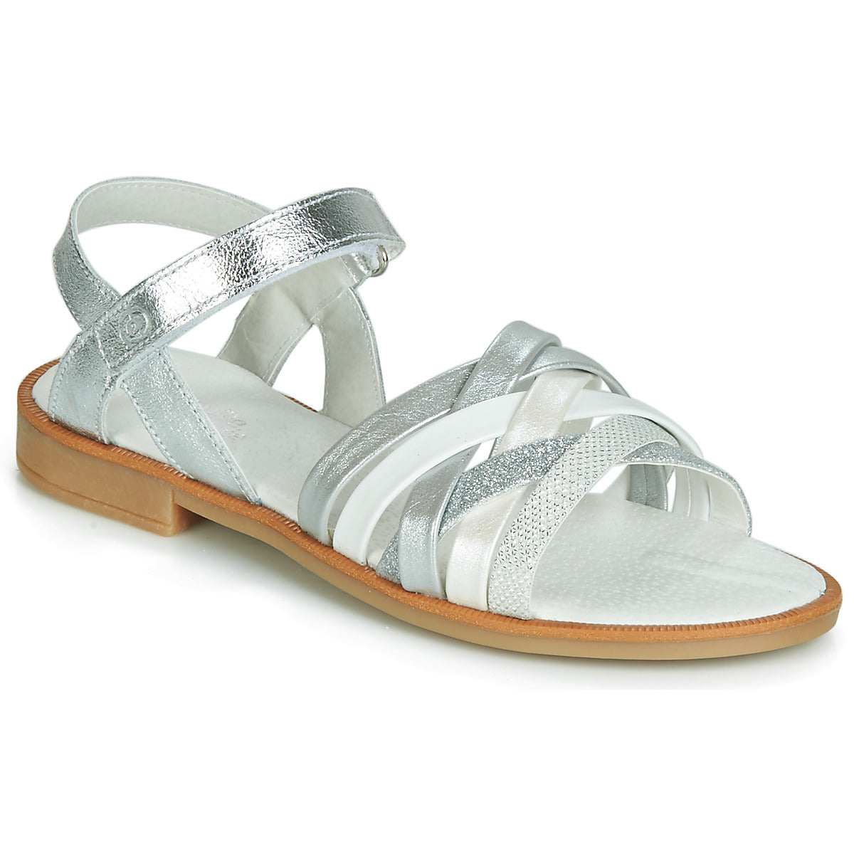 Sandali bambini ragazza Citrouille et Compagnie JARILOU Argento