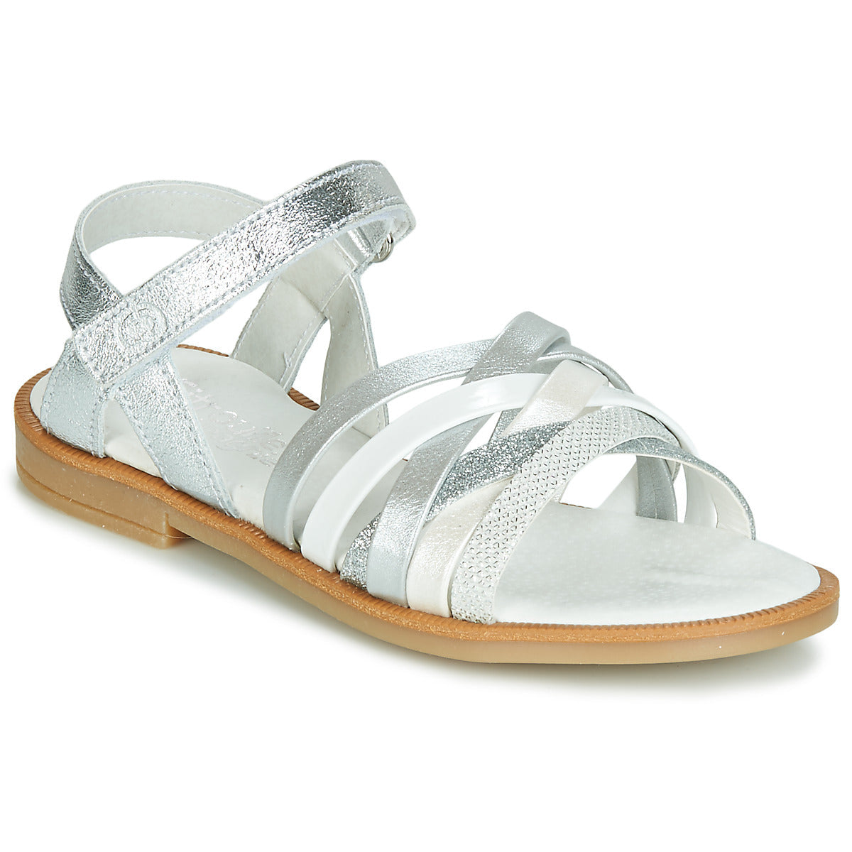 Sandali bambini ragazza Citrouille et Compagnie JARILOU Argento