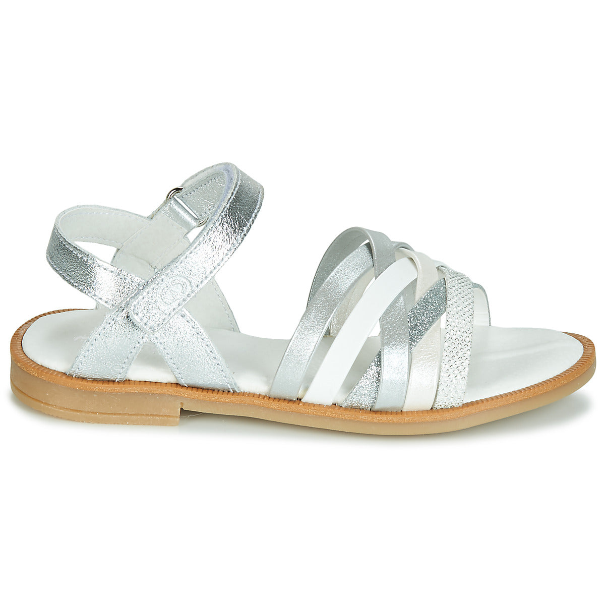 Sandali bambini ragazza Citrouille et Compagnie JARILOU Argento