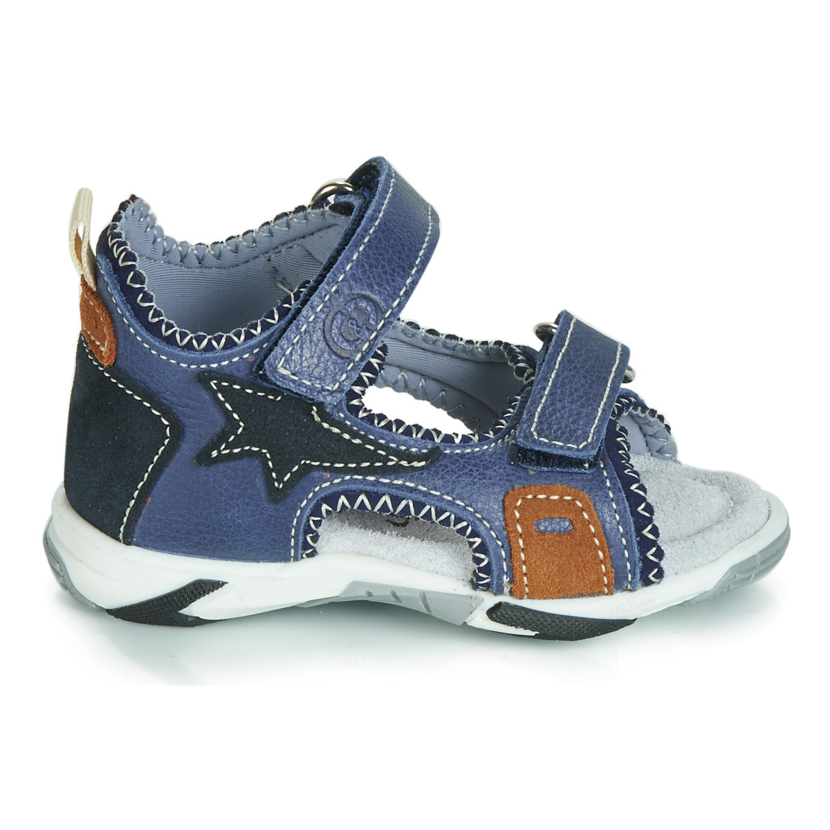 Sandali bambini ragazzo Citrouille et Compagnie JATILEME Blu