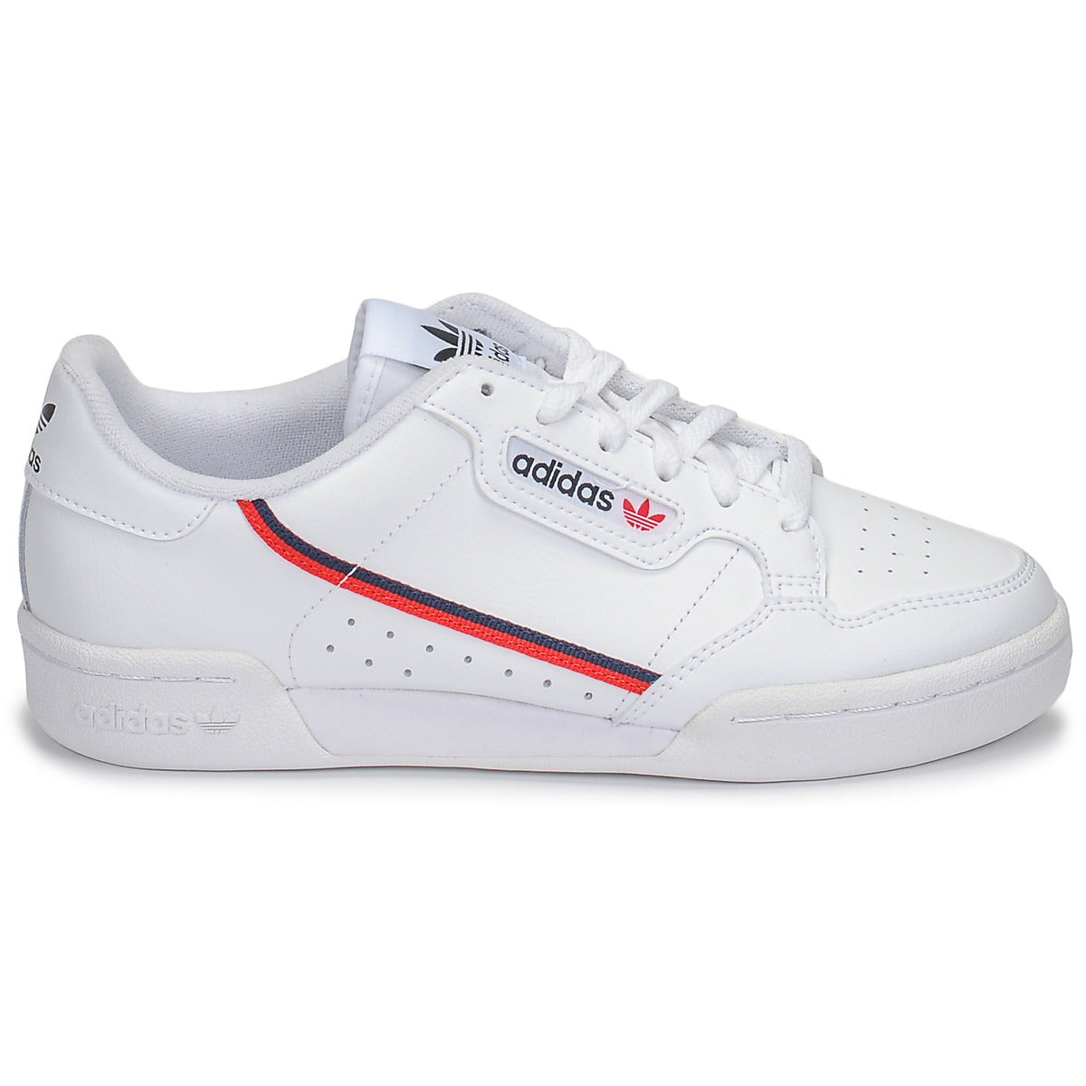 Scarpe bambini ragazza adidas CONTINENTAL 80 J Bianco