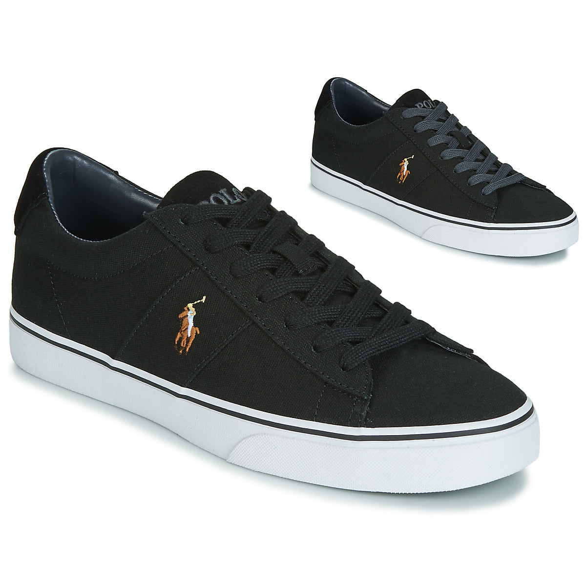 Sneakers Uomo Polo Ralph Lauren SAYER Nero