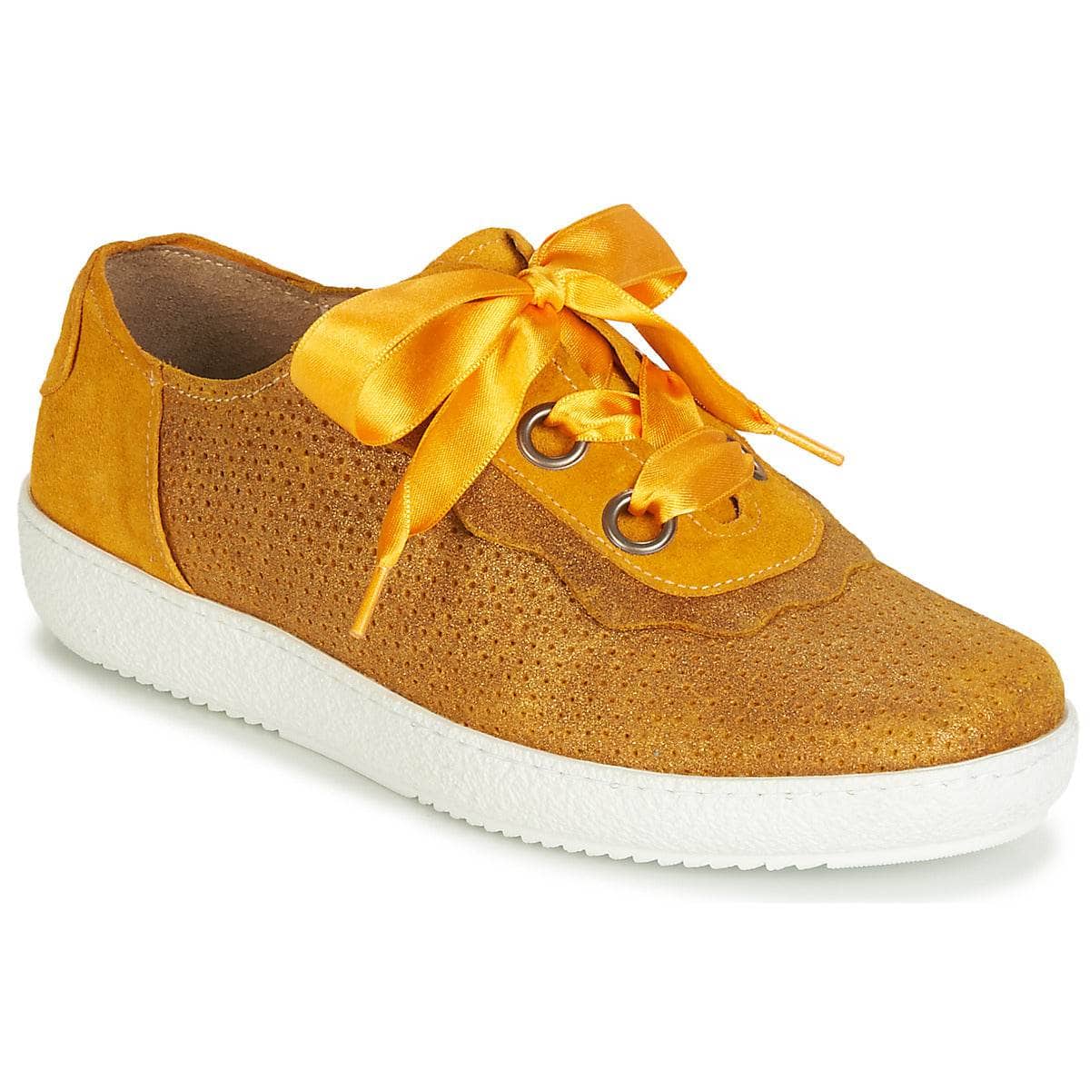 Sneakers basse Donna Casta HUMANA Giallo
